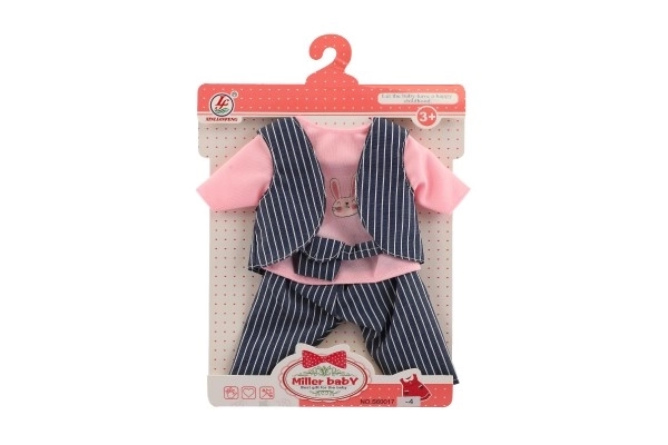 Vêtements/Robe pour poupées/bébés taille environ 40cm mixte types 1 pièce en sachet 25x32cm