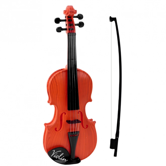 Violon pour enfants avec archet marron