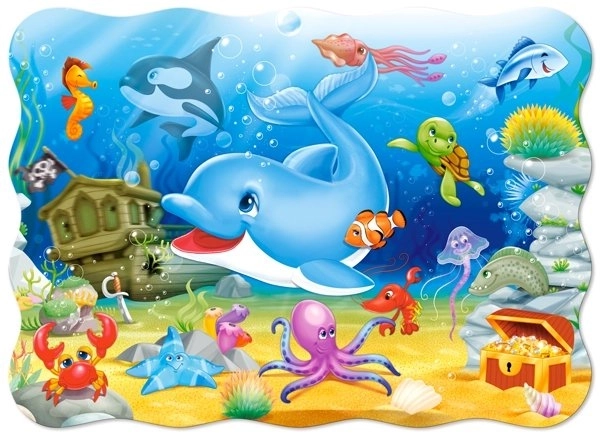 Puzzle 30 pièces Amis Sous-marins