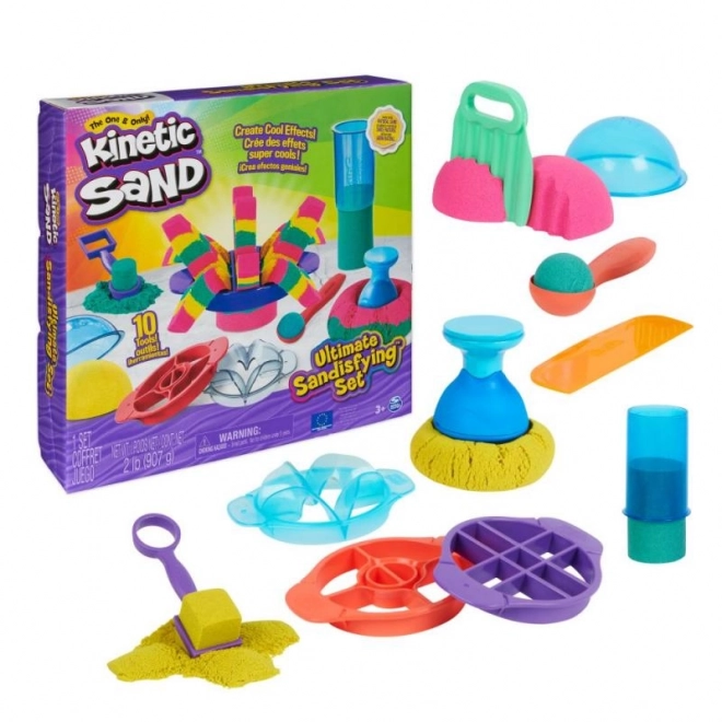 Sable cinétique jeu ultime avec outils