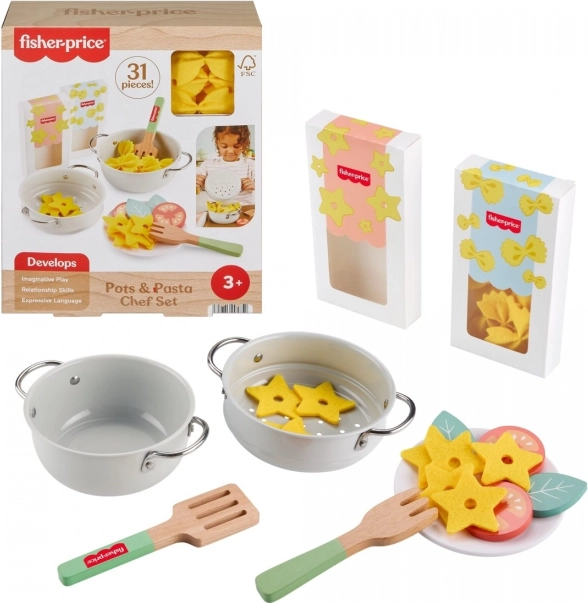 Fisher-Price set de cuisine pâtes pour enfants
