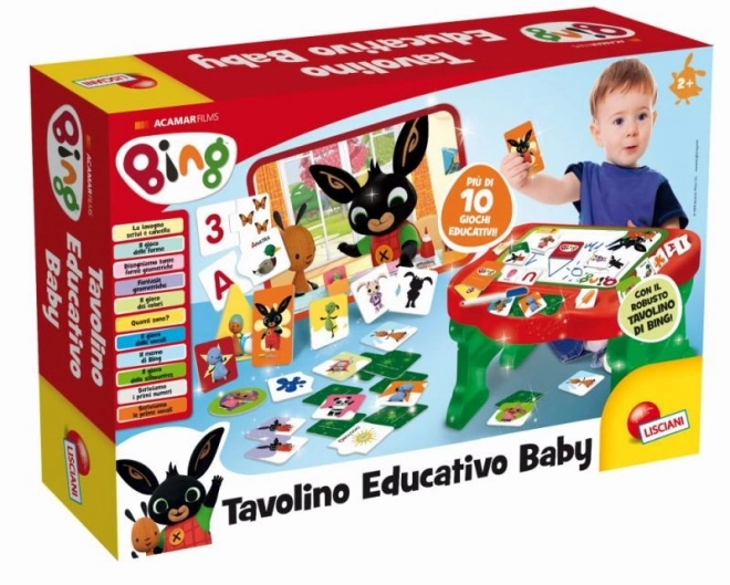 BING table + ensemble de jeux