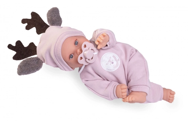 Antonio Juan 11324 KIKA - poupée réaliste avec sons et corps en tissu doux - 27 cm