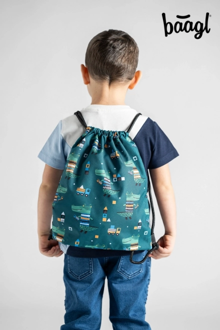 sac préscolaire baagl crocodile