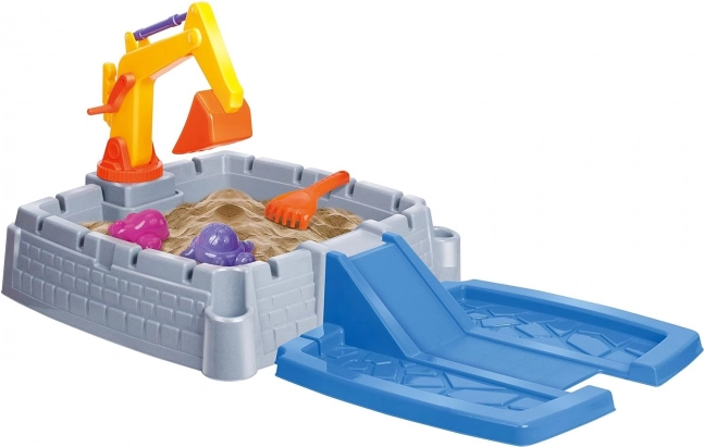 Bac à sable portable WOOPIE Château avec 9 accessoires