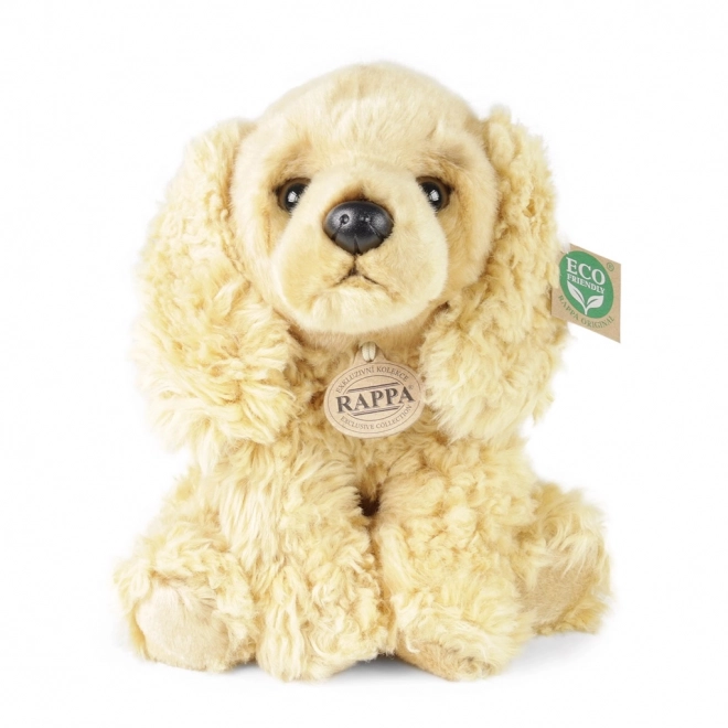 Chien en peluche cocker assis 28 cm ÉCOLOGIQUE