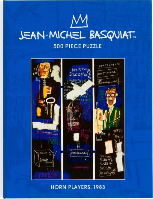 Puzzle Basquiat : joueurs au cor de chasse 500 pièces