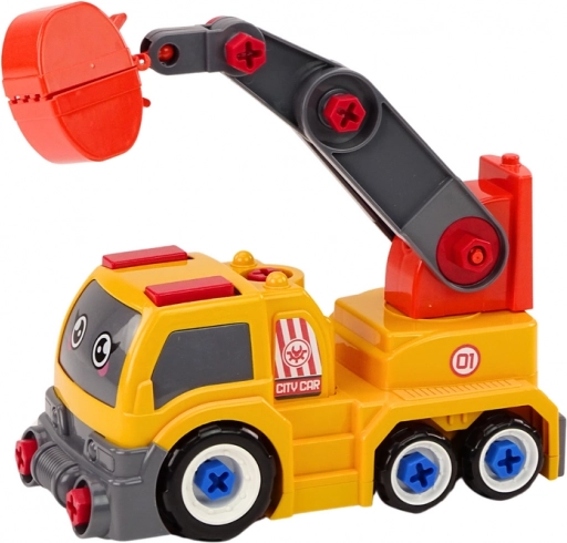Grue mobile avec pinces/benne