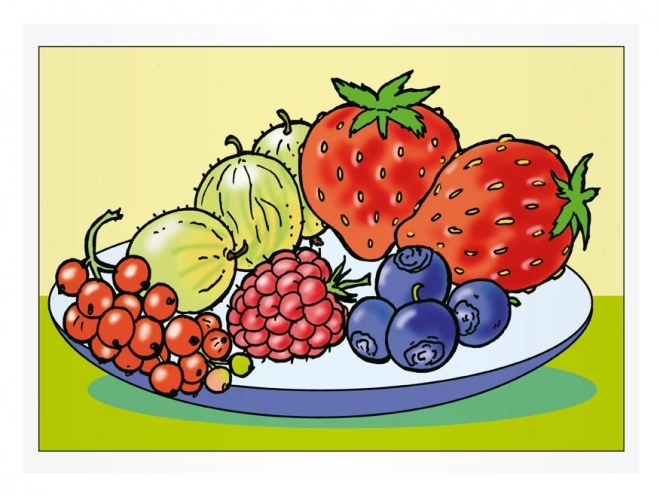 Livre de coloriage MFP Fruits et légumes