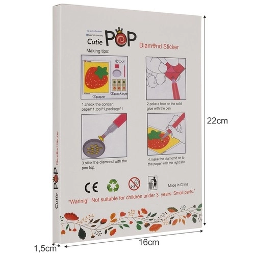Ensemble de peinture diamantée - porte-clés