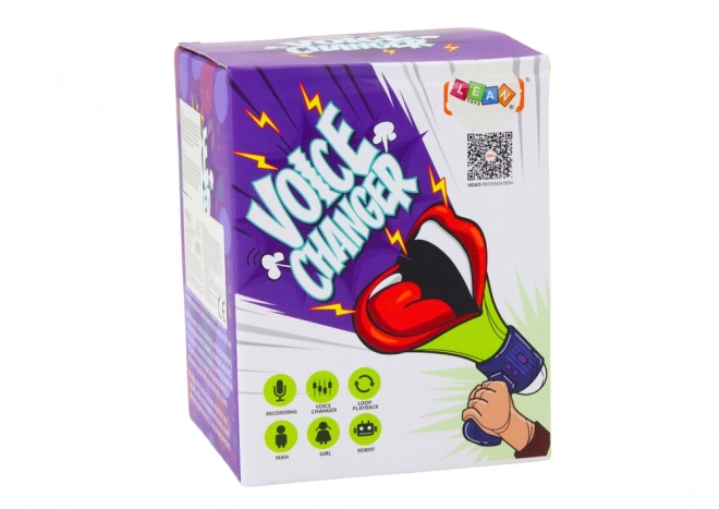 Megafon Changeur de Voix Enregistrement Trois Modes de Voix Embout Bleu