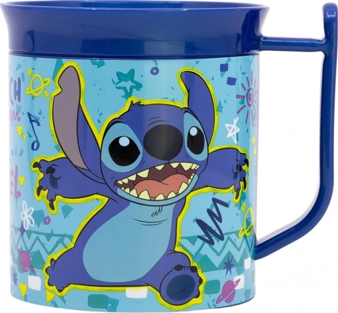Tasse en plastique avec motif Stitch