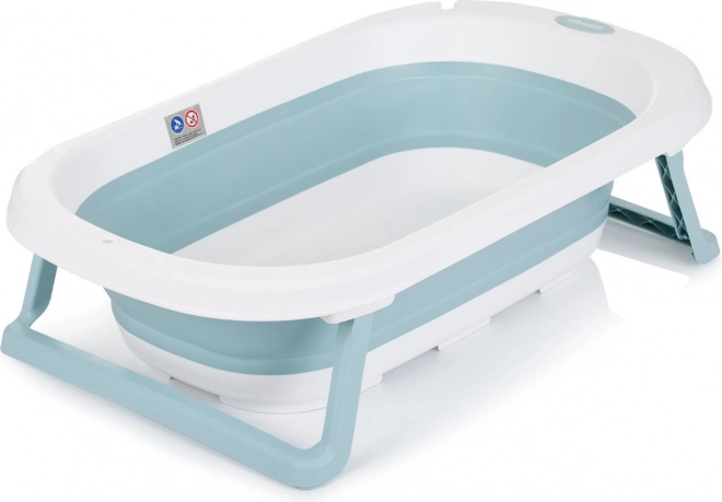 CHIPOLINO Baignoire pliante Isla avec support de bain – bleu