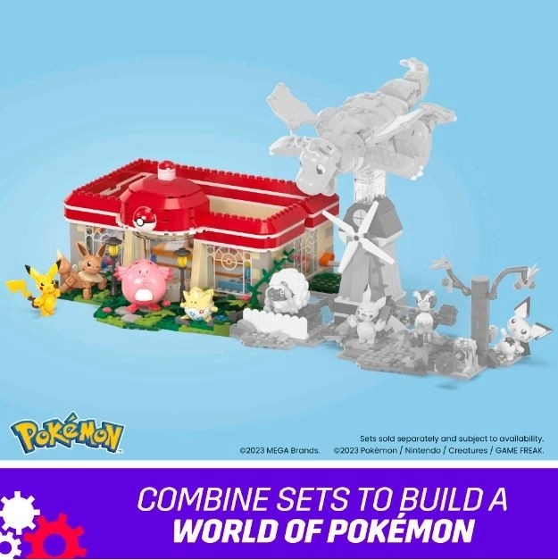Kit de Construction Centre Forestier Pokémon