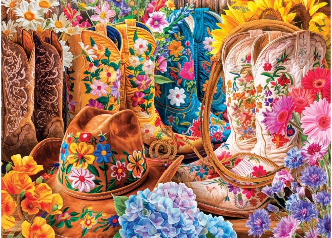 Puzzle EUROGRAPHICS Bottes de fermière 1000 pièces