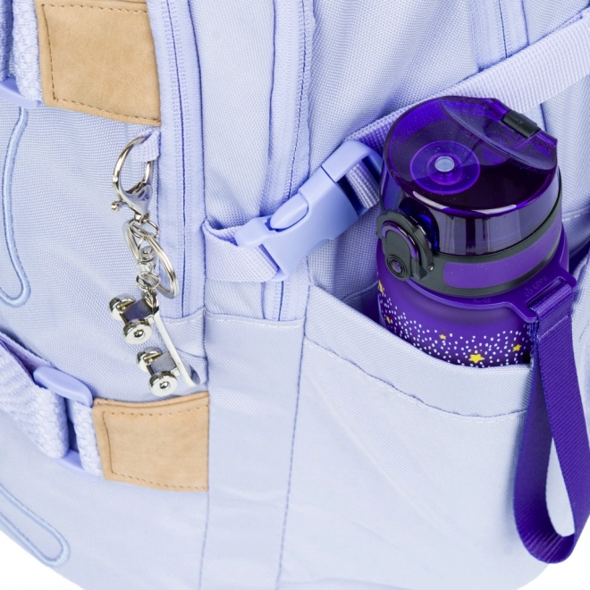 BAAGL 3 SET Skate Lilac: sac à dos, trousse, sac
