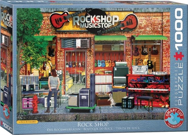 Puzzle 1000 pièces EUROGRAPHICS Rock Shop