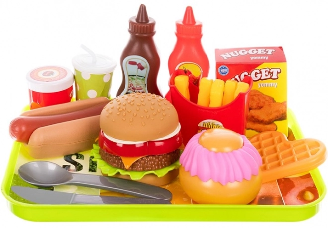 Ensemble de fast-food pour enfants