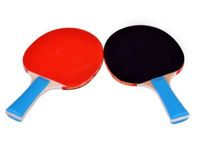 Raquettes de ping-pong en bois avec balles