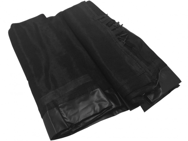 SkyRamiz Filet de sécurité noir pour trampoline de jardin 487cm/16FT 12 tunnels de poteaux