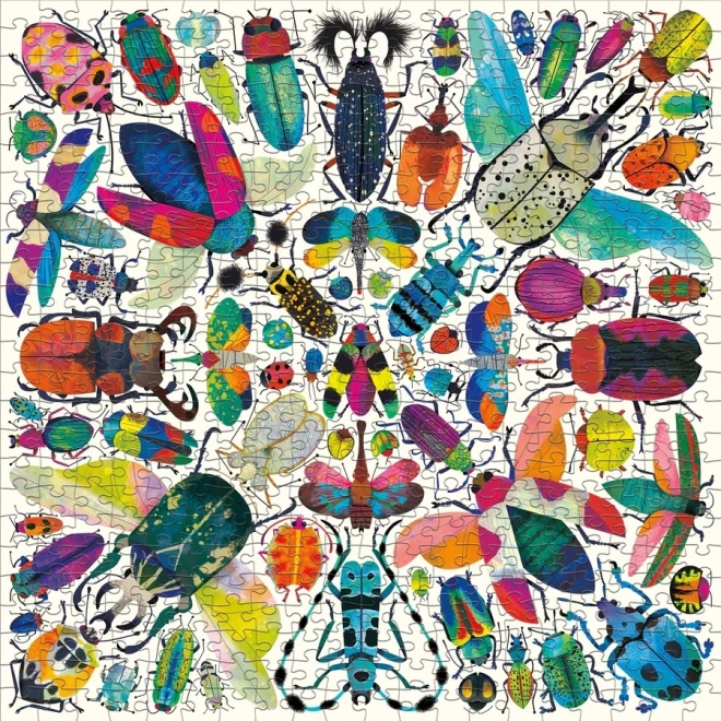 Puzzle Kaléidoscope Insectes 500 pièces