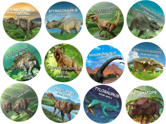 Mélange de petits dinosaures 1 pièce