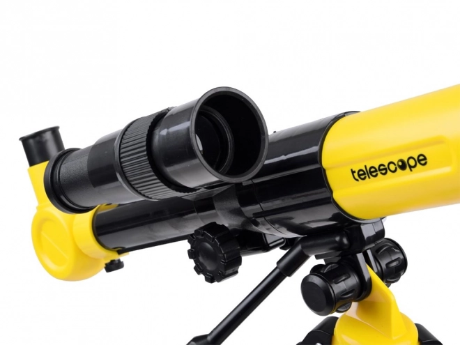 Télescope pour Enfants sur Trépied avec Zoom 20x 30x 40x – Jaune