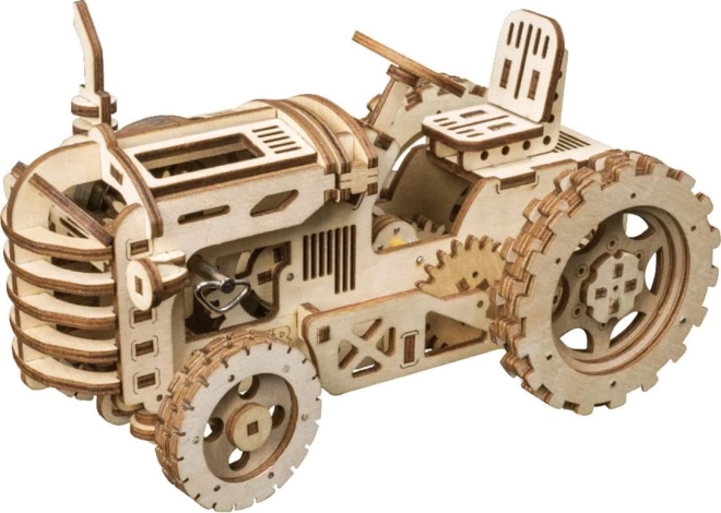 Puzzle mécanique en bois 3D RoboTime Tracteur