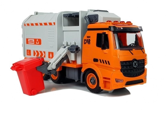 Camion poubelle bricolage avec tri des déchets