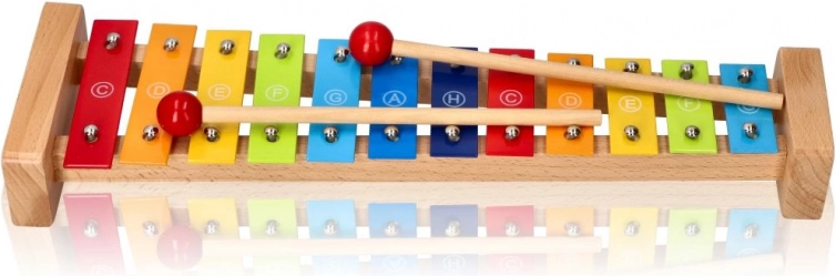Goki xylophone avec songbook Arc-en-ciel