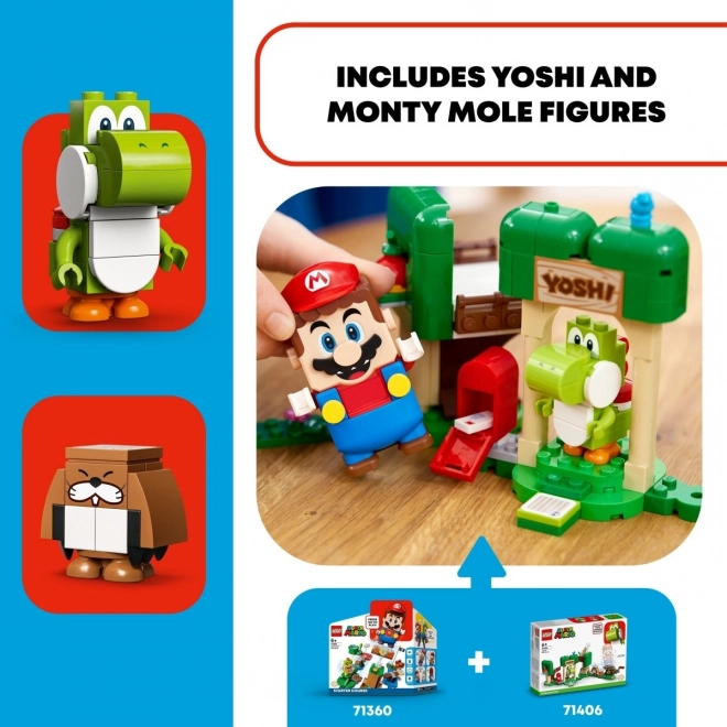 LEGO Super Mario Maison de Yoshi aux Cadeaux