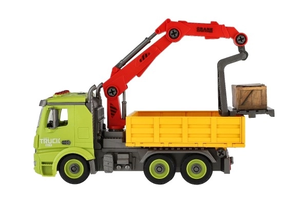 Voiture de construction à visser avec lumière et son
