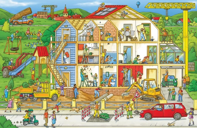 Illustrations détaillées du chantier