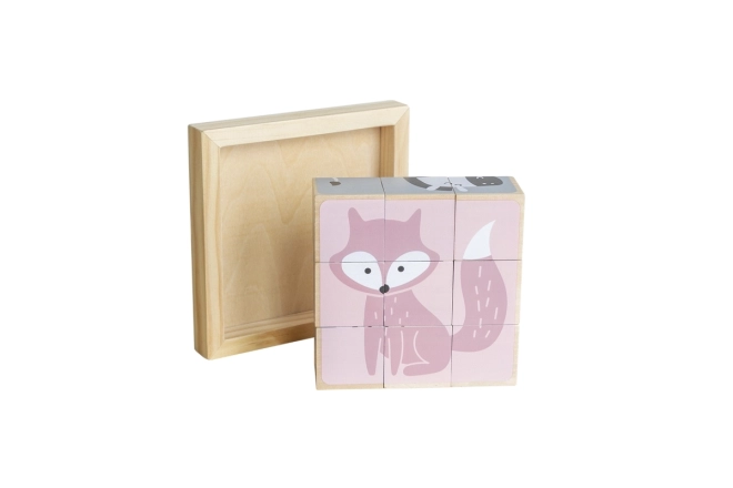Blocs en bois 9 pcs