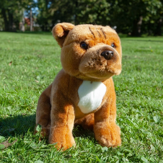 Rappa chien en peluche
