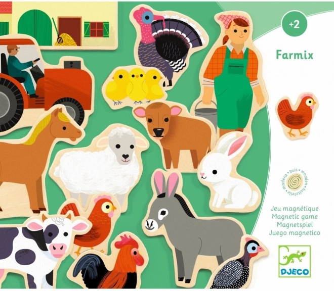 DJECO Aimants à la ferme