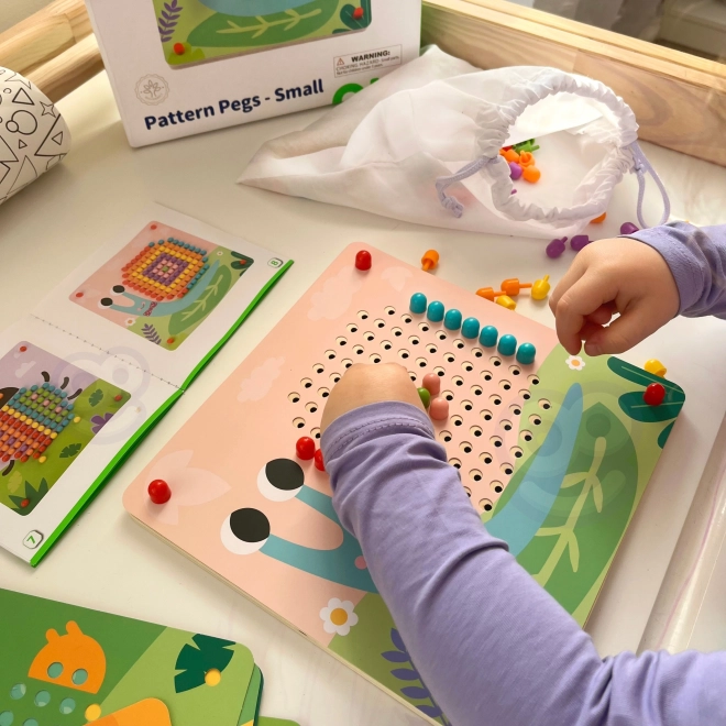Puzzle en bois avec chevilles de Tooky Toy