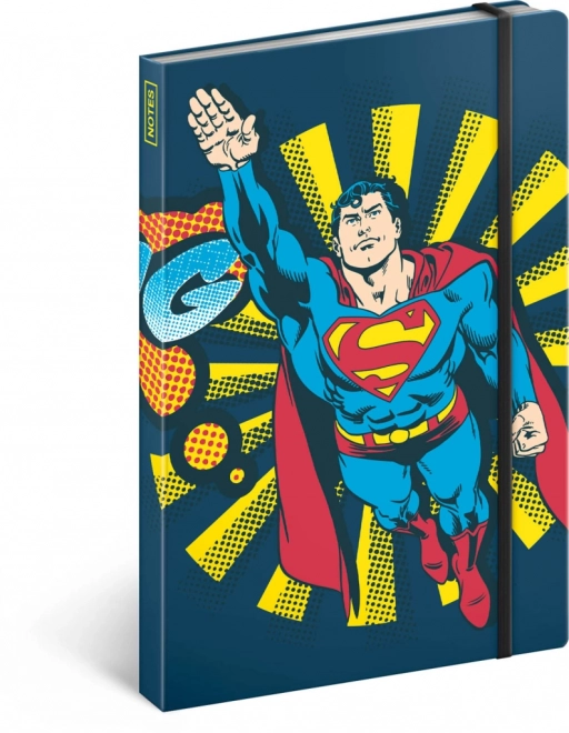 Cahier de notes Superman – Bang, ligné 13 x 21 cm