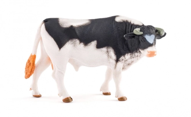 Tracteur avec remorque et taureau avec jardin