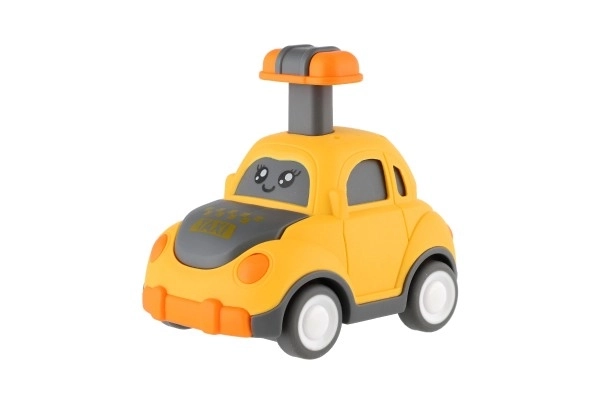 Voiture en plastique à inertie 9 cm - 4 types