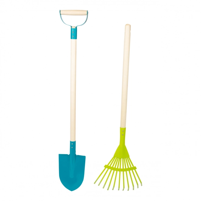 Petit Pied Ensemble d'outils de jardinage Duo