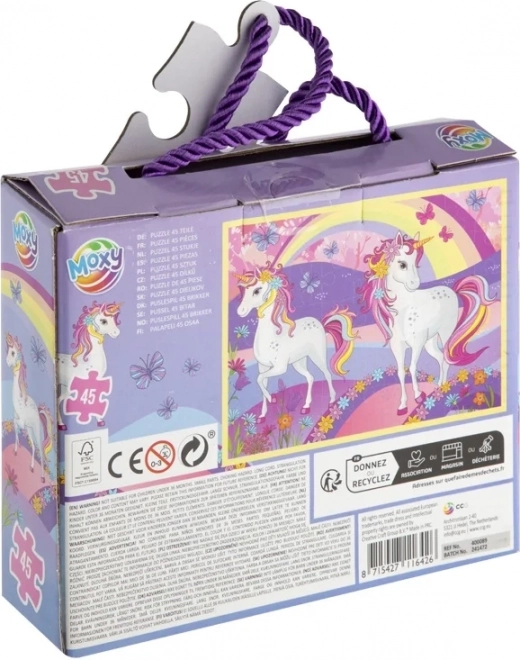 MOXY Puzzle Licorne 45 pièces