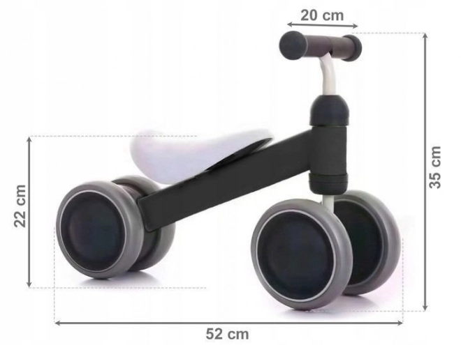 ECOTOYS Draisienne MINI noire