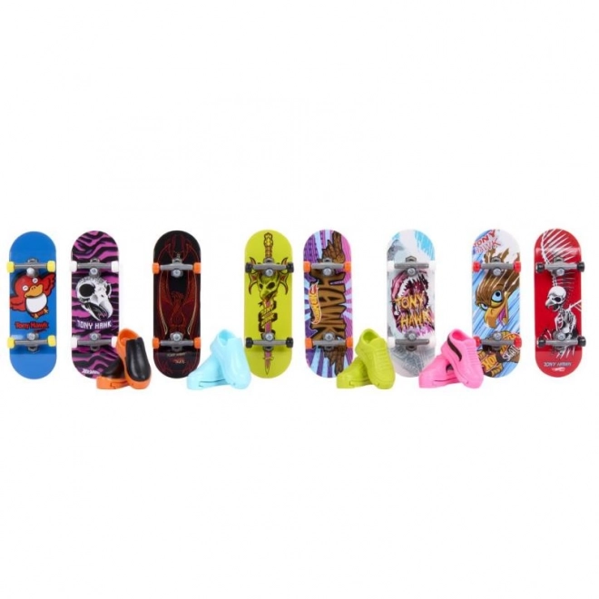 Hot Wheels Fingerboard et Chaussures 8 pcs