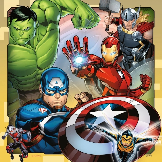 Puzzle Ravensburger Marvel Avengers 3x49 pcs