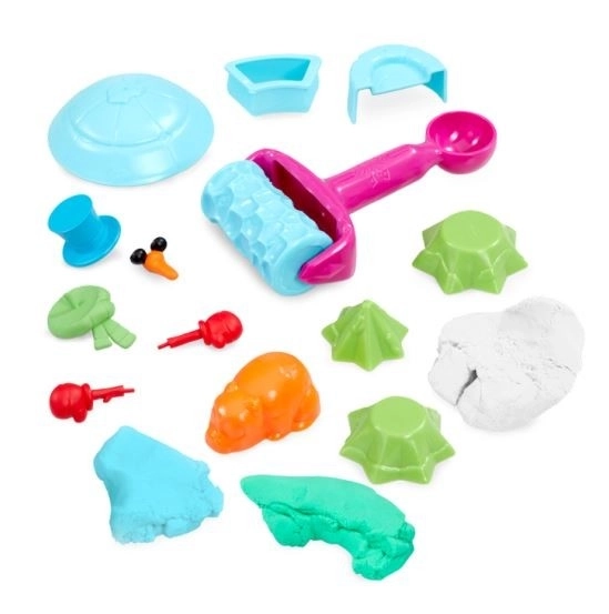 Sable Kinetique Super Sand Bonhomme de Neige