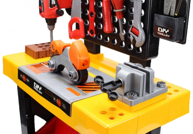 Jouet d'atelier Tool & Brains pour enfants avec 39 pièces