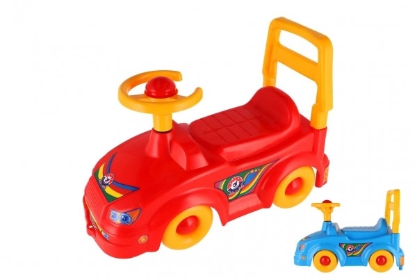 Voiture à pousser en plastique pour enfants