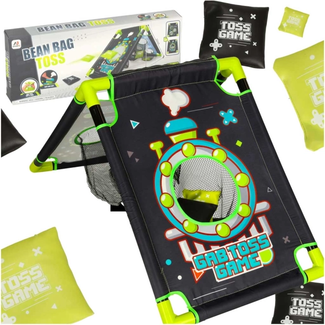 Jeu de lancer Cible d’adresse et sachets x6