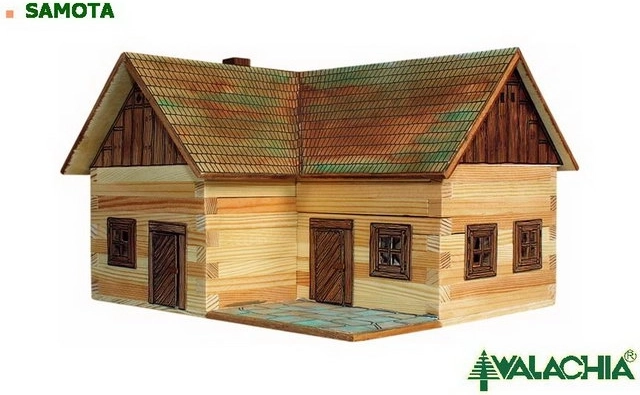 Maquette en bois à coller Walachia Samota 1:32